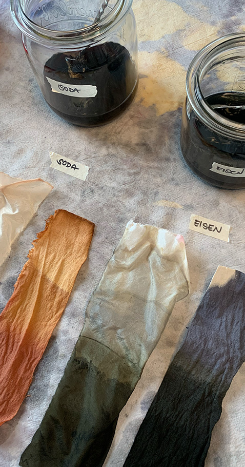 Testing of botanical dyes